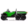 LEAN CARS Vehículo a batería 6 ruedas XB-1038A 4x4 24V verde