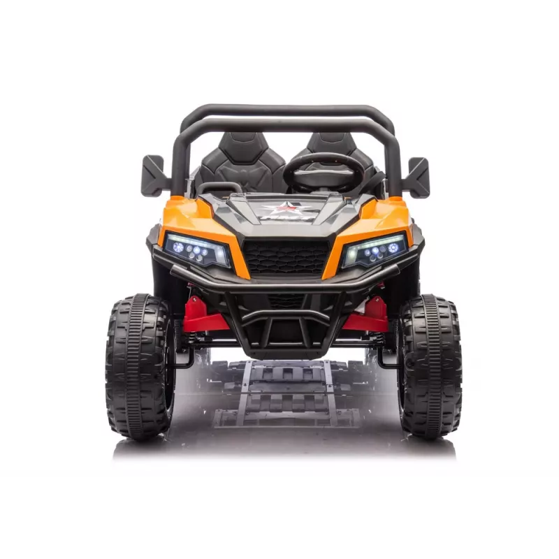 LEAN CARS Vehículo a batería 6 ruedas XB-1038A 4x4 24V naranja