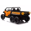 LEAN CARS Vehículo a batería 6 ruedas XB-1038A 4x4 24V naranja