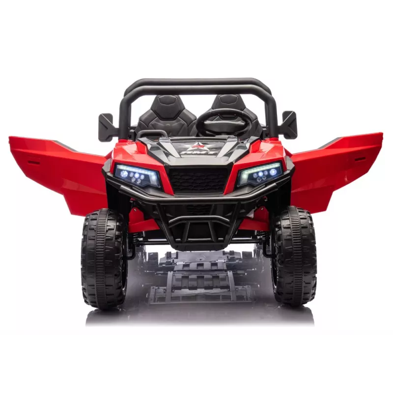 LEAN CARS Vehículo a batería 6 ruedas XB-1038A 4x4 24V rojo