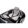 LEAN CARS Bentley Mulsanne Coche eléctrico infantil, 12V, negro brillante, mando a distancia, MP3, luces LED, ruedas EVA, 3-6 años, máx. 30 kg