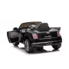LEAN CARS Bentley Mulsanne Coche eléctrico infantil, 12V, negro brillante, mando a distancia, MP3, luces LED, ruedas EVA, 3-6 años, máx. 30 kg