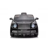 LEAN CARS Bentley Mulsanne Coche eléctrico infantil, 12V, negro brillante, mando a distancia, MP3, luces LED, ruedas EVA, 3-6 años, máx. 30 kg