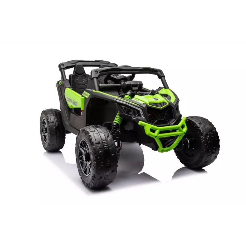 LEAN CARS Buggy a batería Can-Am DK-CA003, verde pintado