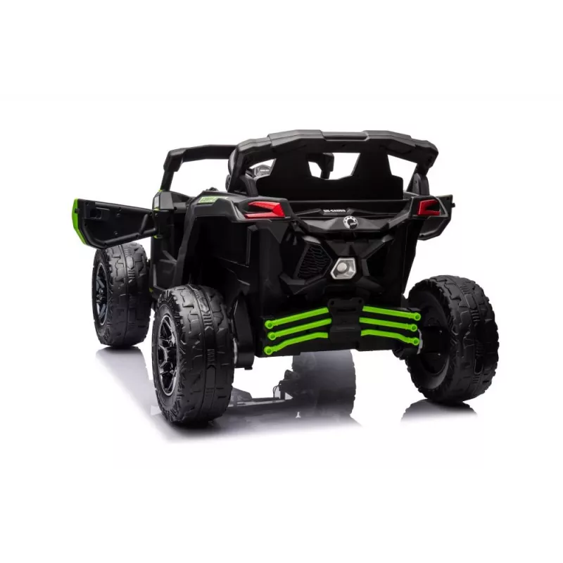 LEAN CARS Buggy a batería Can-Am DK-CA003, verde pintado