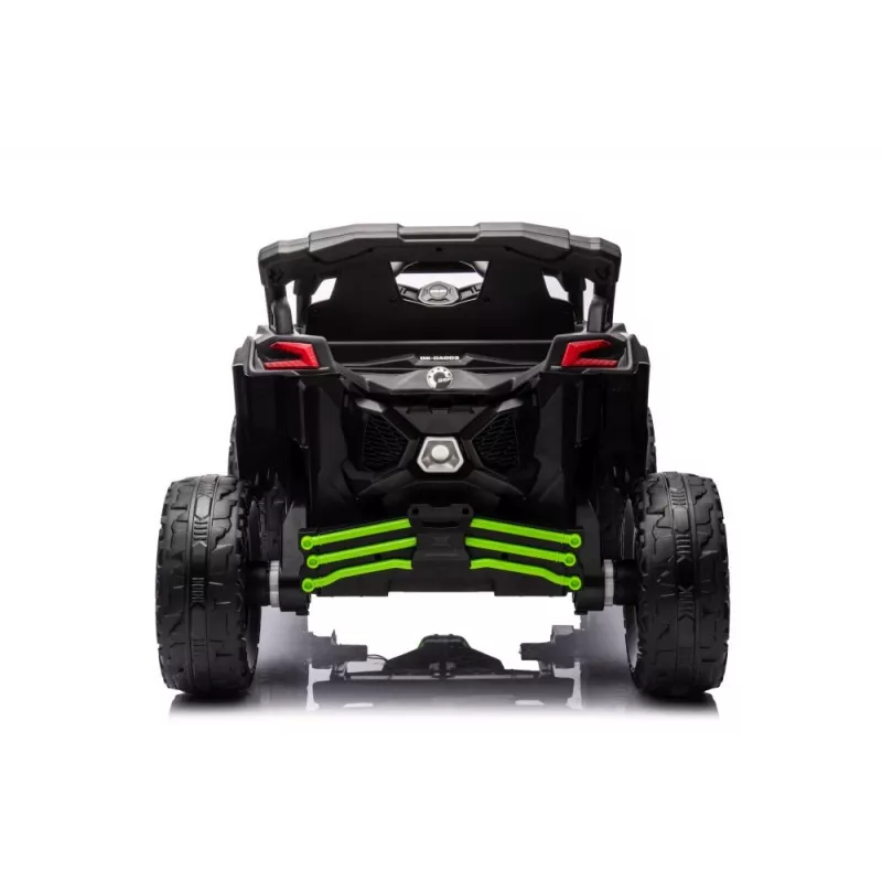 LEAN CARS Buggy a batería Can-Am DK-CA003, verde pintado
