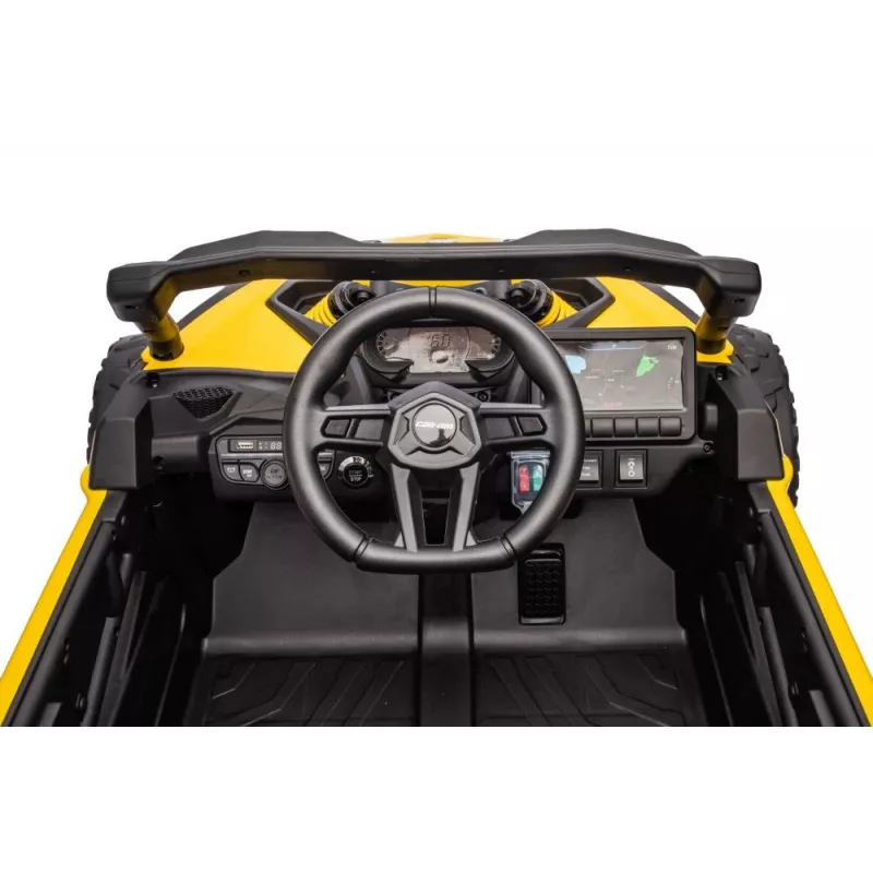 LEAN CARS Buggy a batería Can-am DK-CA003 amarillo