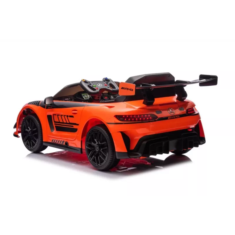 LEAN CARS Coche a batería Mercedes AMG GT3 naranja