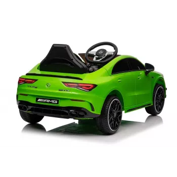 LEAN CARS Coche a batería Mercedes CLA 45s AMG verde 4x4