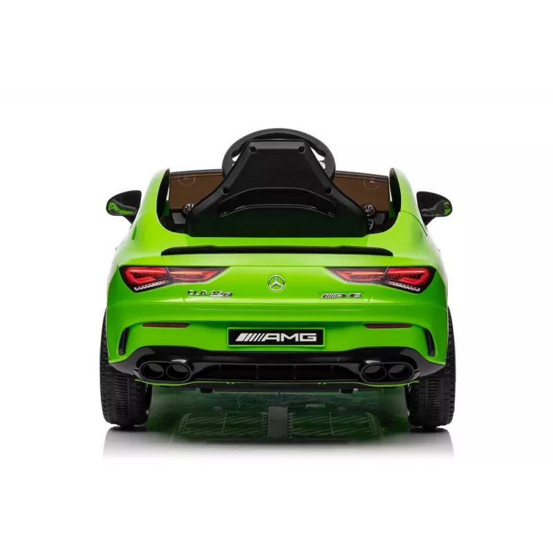 LEAN CARS Coche a batería Mercedes CLA 45s AMG verde 4x4