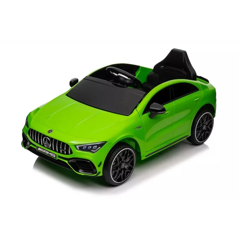 LEAN CARS Coche a batería Mercedes CLA 45s AMG verde 4x4