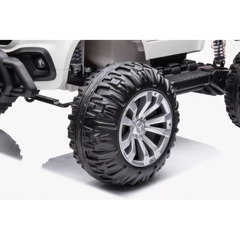 LEAN CARS Coche a pilas Mercedes DK-MT950 4x4 blanco