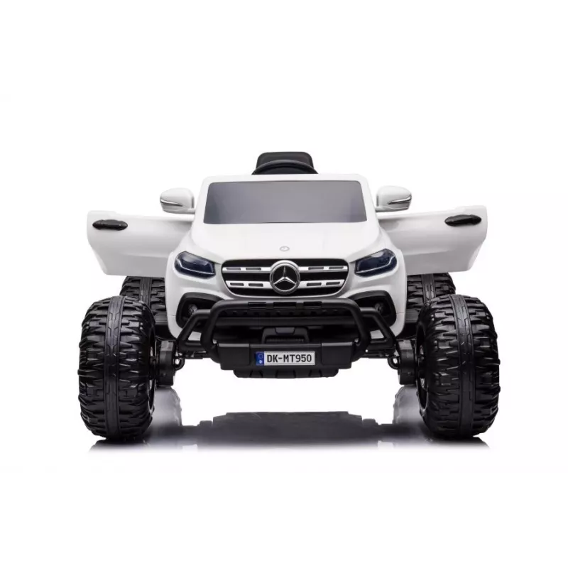 LEAN CARS Coche a pilas Mercedes DK-MT950 4x4 blanco