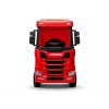LEAN CARS Coche a batería Scania 500R HL698 rojo 4x4