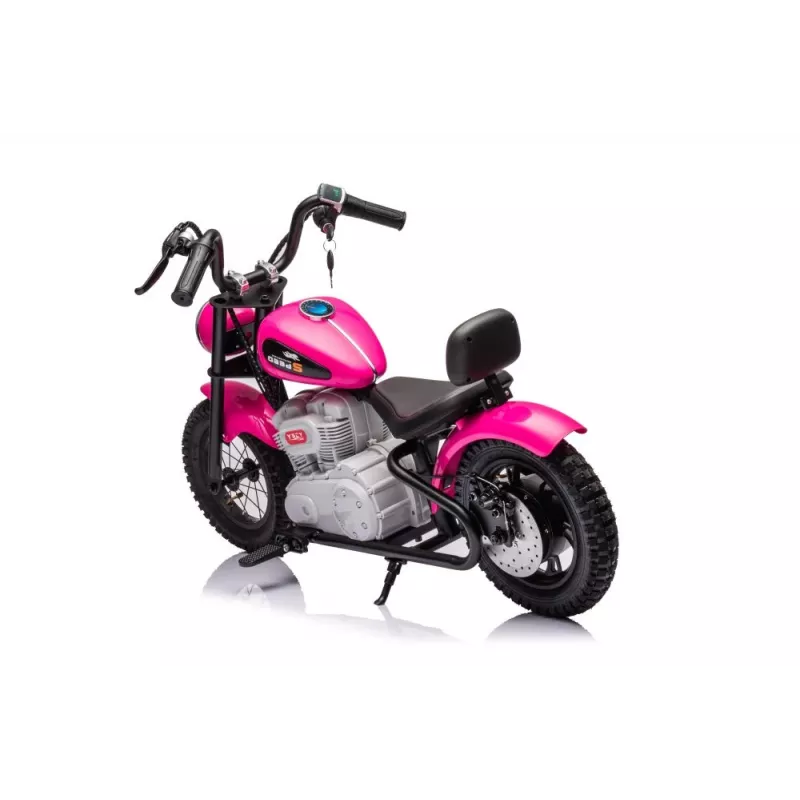 LEAN CARS Moto a batería A9902 36V rosa