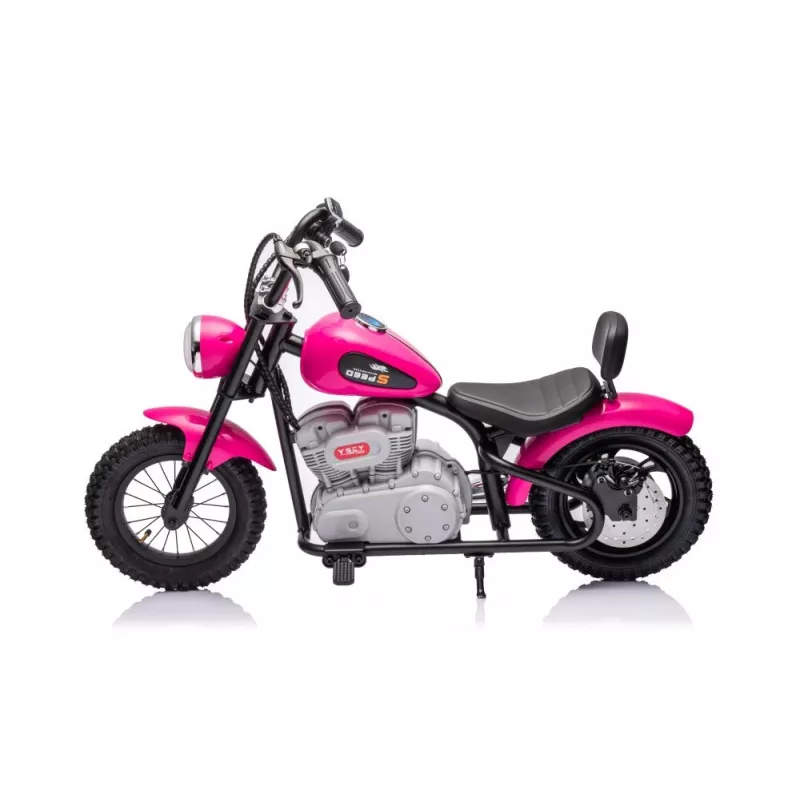 LEAN CARS Moto a batería A9902 36V rosa