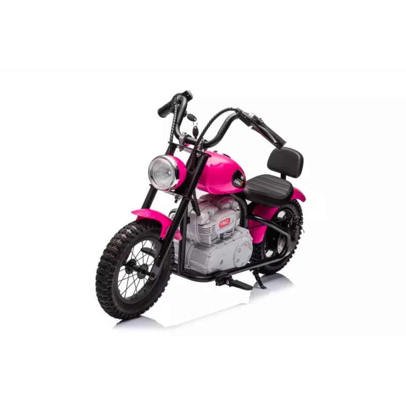 LEAN CARS Moto a batería A9902 36V rosa