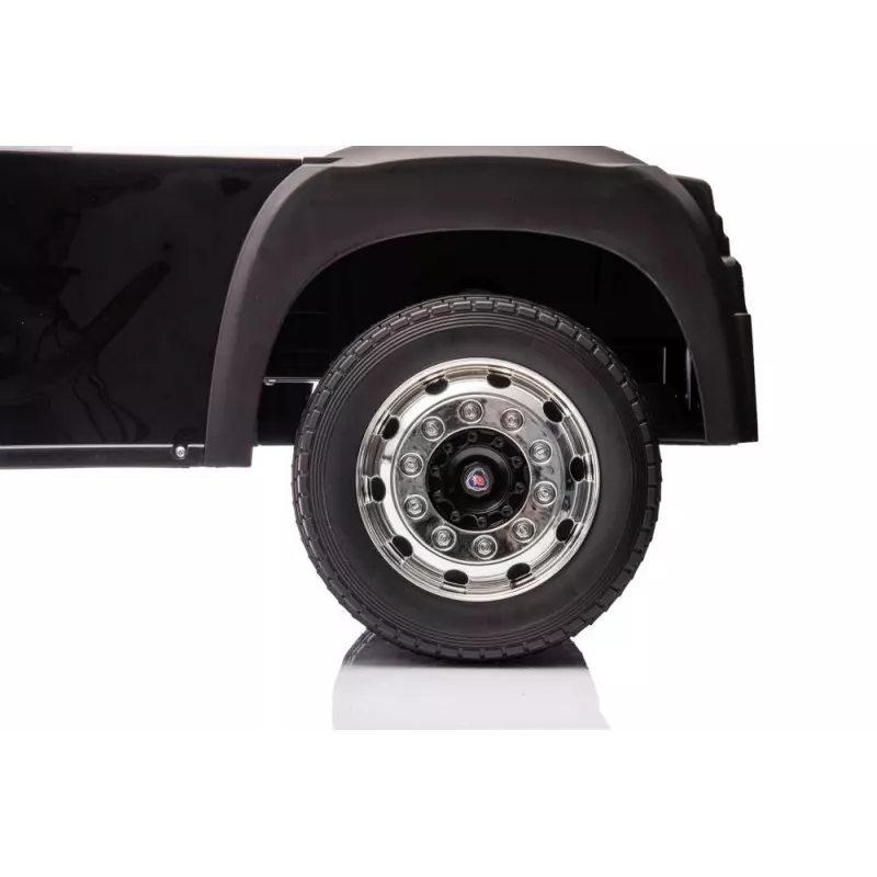 LEAN CARS coche infantil a batería Scania 500R HL698 negro 4x4