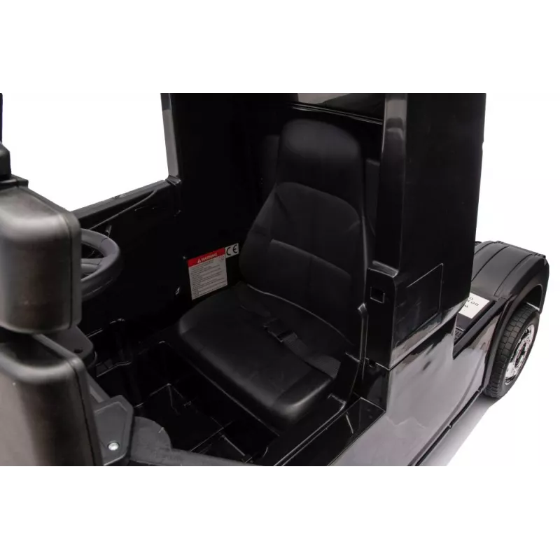 LEAN CARS coche infantil a batería Scania 500R HL698 negro 4x4
