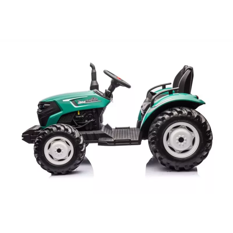 LEAN CARS Tractor a batería HC-306 verde oscuro 24V
