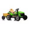 LEAN CARS Tractor a Batería BBH-030 Verde 12V Tractor de Paseo con Mando a Distancia para Padres