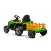 LEAN CARS Tractor a Batería BBH-030 Verde 12V Tractor de Paseo con Mando a Distancia para Padres