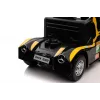 LEAN CARS Camión a batería Mercedes XMX622 amarillo luces LED