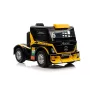 LEAN CARS Camión a batería Mercedes XMX622 amarillo luces LED
