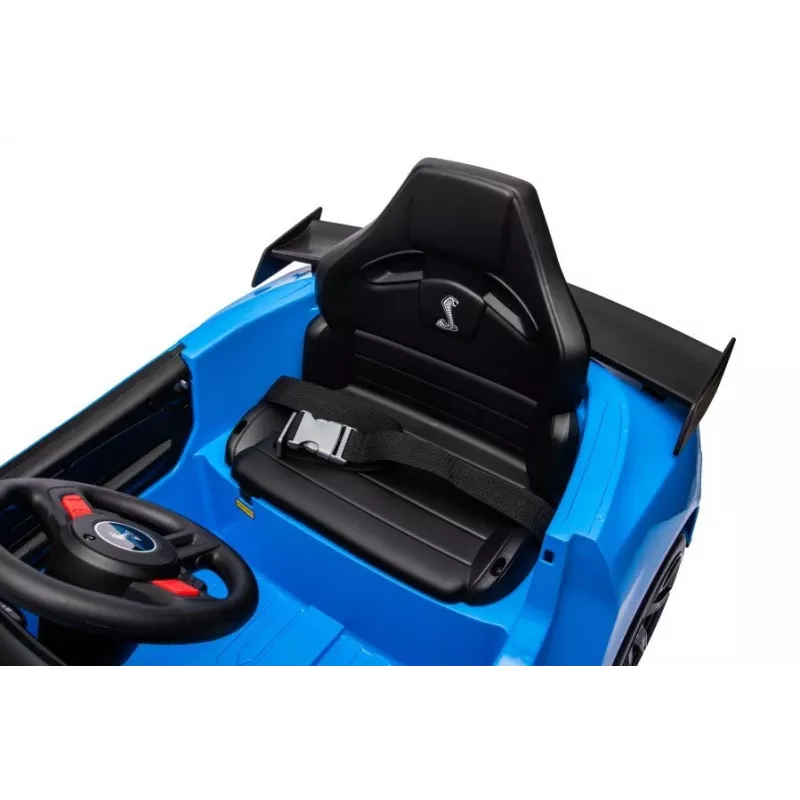 LEAN CARS Vehículo a batería Ford Mustang GT500 Shelby azul