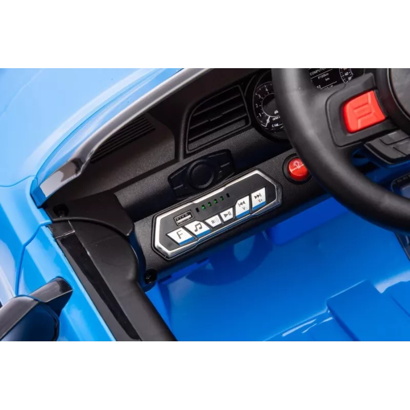 LEAN CARS Vehículo a batería Ford Mustang GT500 Shelby azul