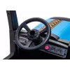 Lean Toys A011 tractor de batería 24V juguete montable, motores 2x200W, mando a distancia 2,4G, faros, azul