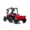 Tractor a batería LEAN CARS BLT-206 rojo, 12V 7Ah, 2x35W, coche eléctrico infantil con mando a distancia y remolque
