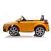 LEAN CARS Vehículo a batería Audi TT RS amarillo