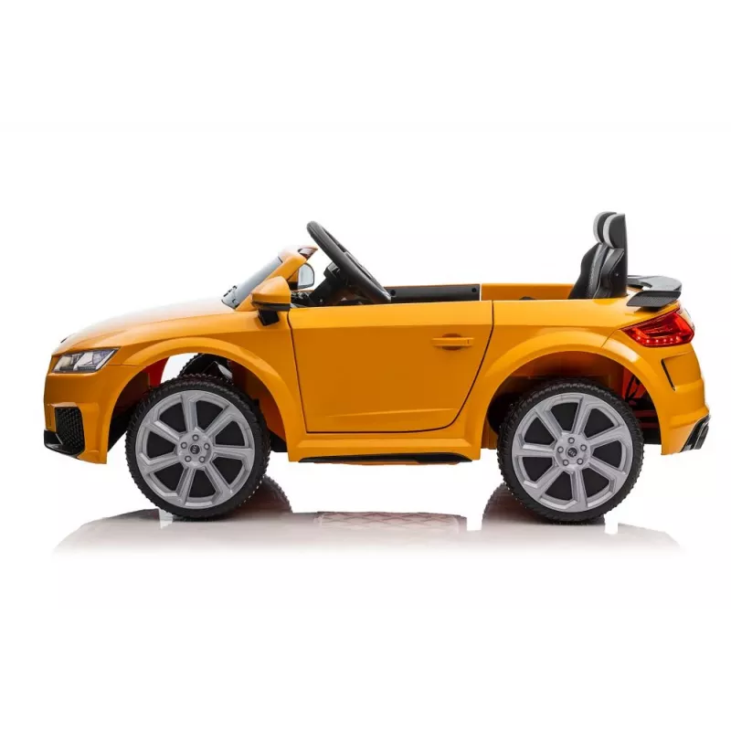 LEAN CARS Vehículo a batería Audi TT RS amarillo
