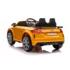 LEAN CARS Vehículo a batería Audi TT RS amarillo