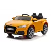 LEAN CARS Vehículo a batería Audi TT RS amarillo