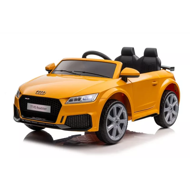LEAN CARS Vehículo a batería Audi TT RS amarillo
