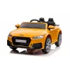 LEAN CARS Vehículo a batería Audi TT RS amarillo
