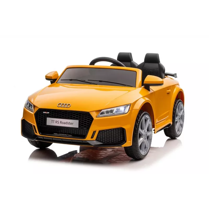 LEAN CARS Vehículo a batería Audi TT RS amarillo