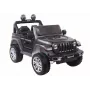 LEAN CARS Vehículo de batería FT-938 negro lacado 4x4