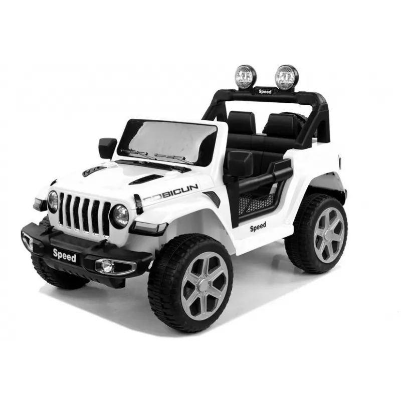LEAN CARS Vehículo a batería FT-938 White 4x4