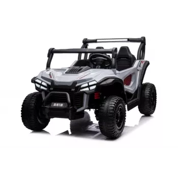 LEAN CARS Coche a batería S618 gris 4x4