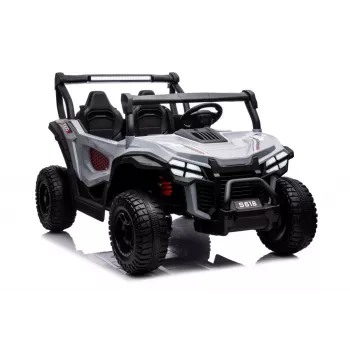 LEAN CARS Coche a batería S618 gris 4x4