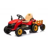 LEAN CARS Tractor a batería BBH-030 rojo