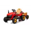 LEAN CARS Tractor a batería BBH-030 rojo