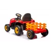 LEAN CARS Tractor a batería BBH-030 rojo