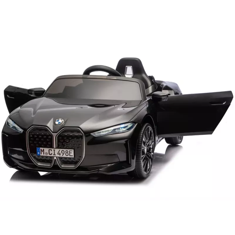 LEAN CARS BMW i4 4x4 Coche eléctrico para niños Negro