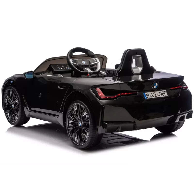 LEAN CARS BMW i4 4x4 Coche eléctrico para niños Negro
