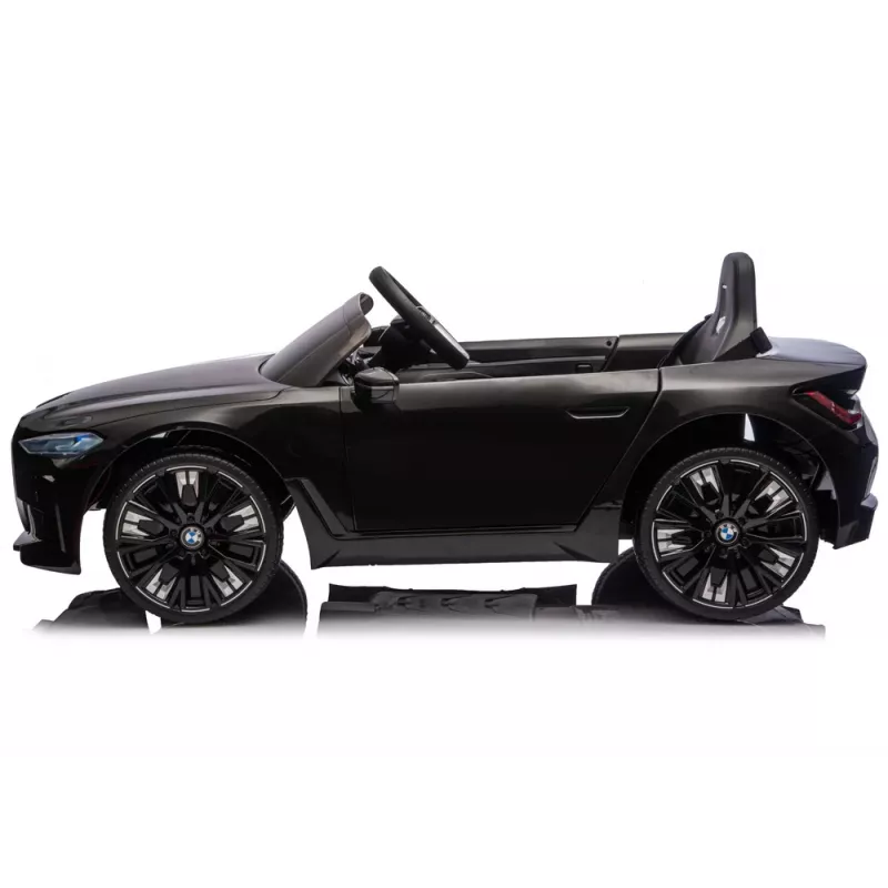 LEAN CARS BMW i4 4x4 Coche eléctrico para niños Negro