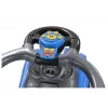 LEAN CARS Coupe Car Manual Ride On con asa para empujar de padres - Azul
